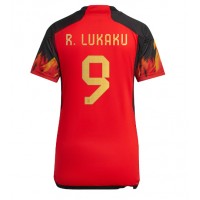 Belgien Romelu Lukaku #9 Replika Hemmatröja Dam VM 2022 Kortärmad
